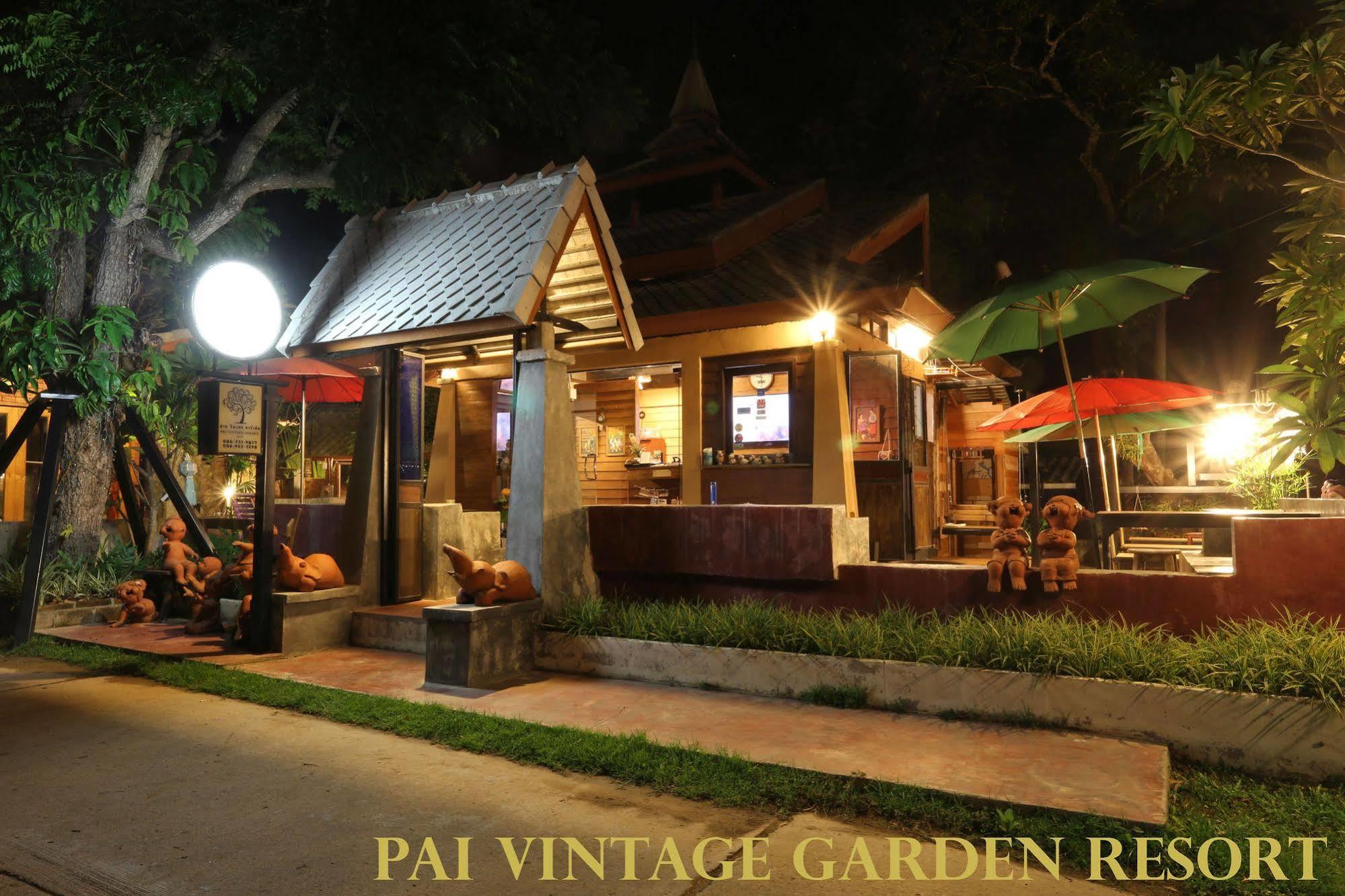 Pai Vintage Garden Resort Экстерьер фото
